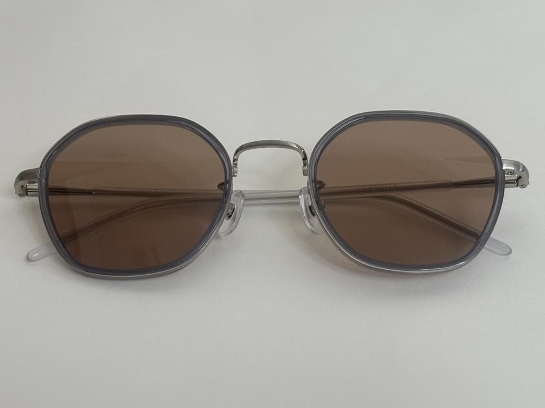 金子眼鏡ｘLazy Red ヘキサゴン型サングラス