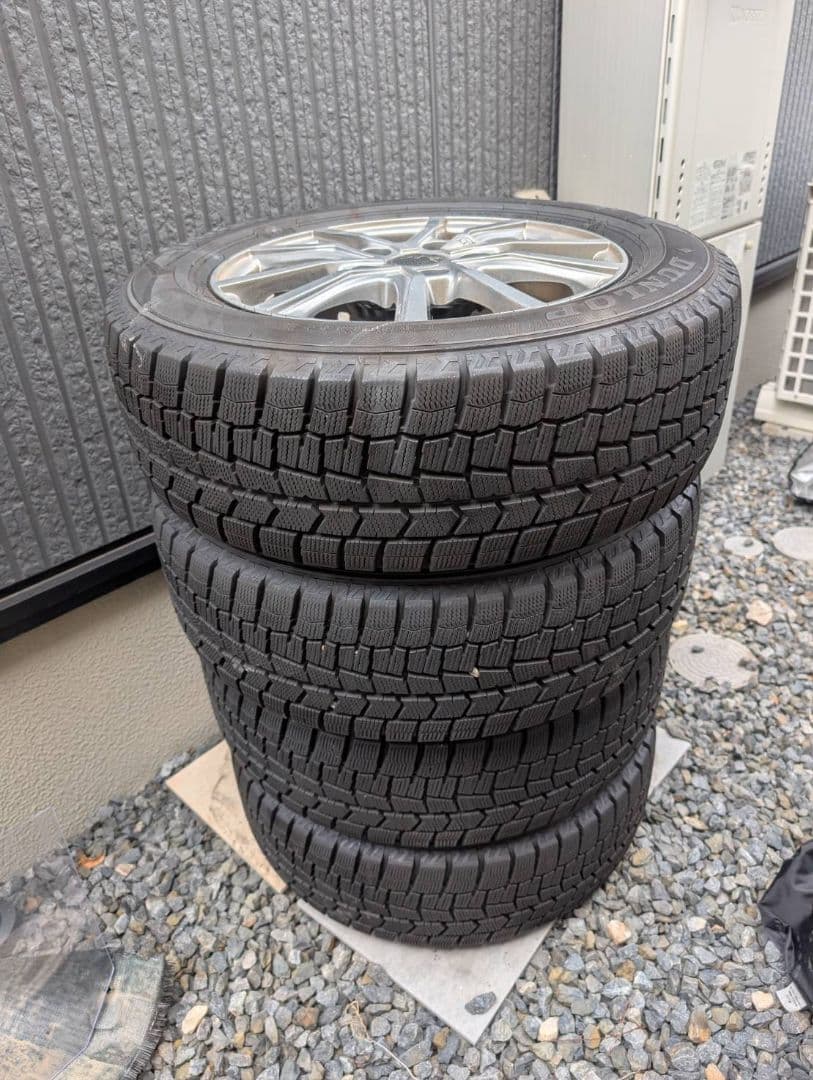 DUNLOP WINTER MAXX 195/65R15スタッドレス&アルミ