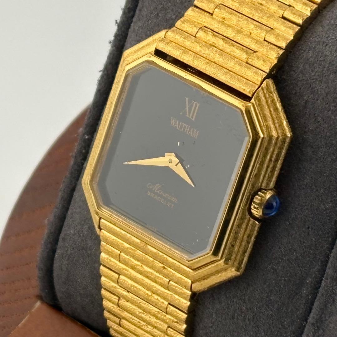 【極美品】ウォルサム　マキシム　ゴールド　メンズ　手巻き