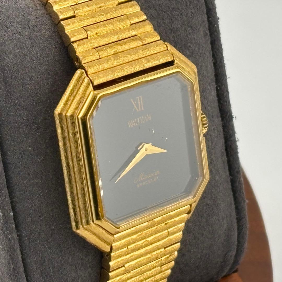【極美品】ウォルサム　マキシム　ゴールド　メンズ　手巻き