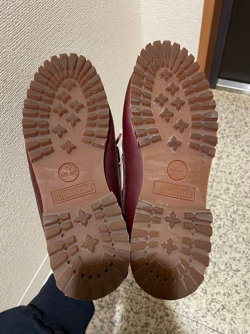 Timberland バーガンディ 3eye