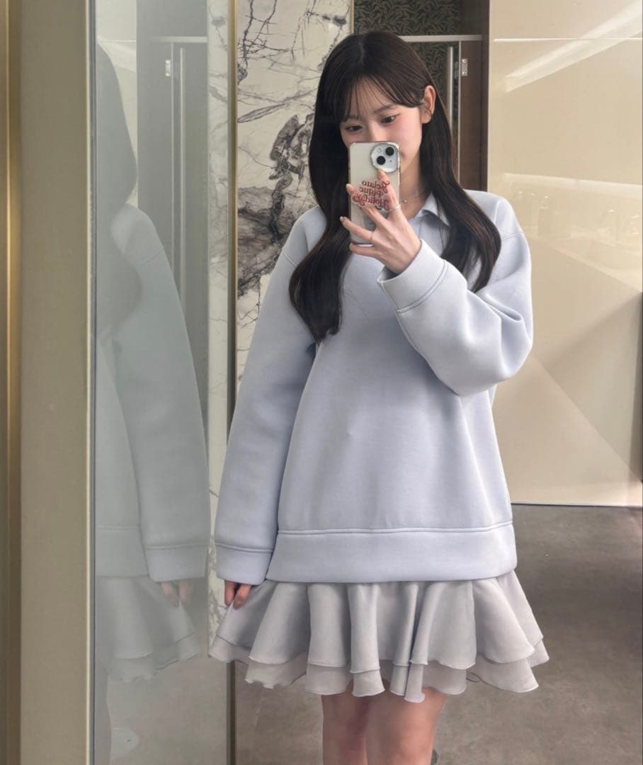 【USAGI ONLINE/ZOZOTOWN限定】スキッパーミニワンピース