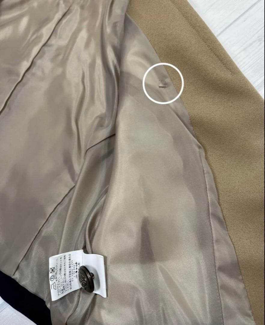 ☆美品☆ELLE エルアンノワール　フォーマルスーツ　卒服　キャメル　150