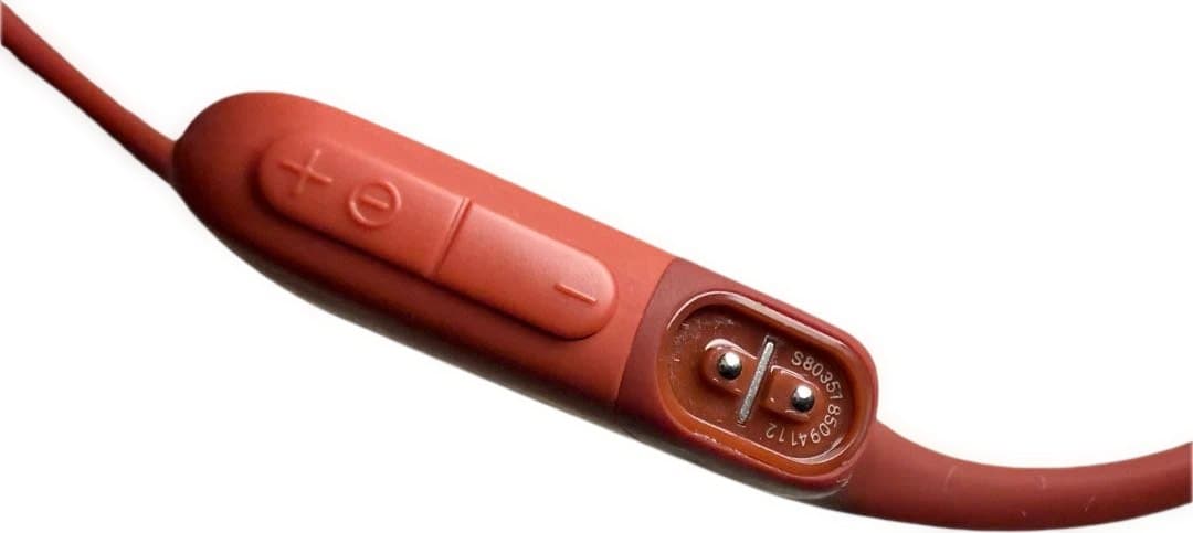 美品☆Shokz openrun 骨伝導イヤホン　赤