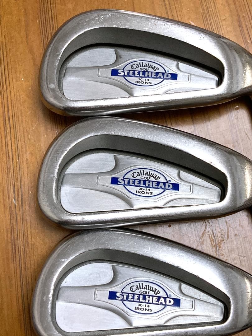 キャロウェイスチールヘッドX-14アイアン4～PW 7本セット