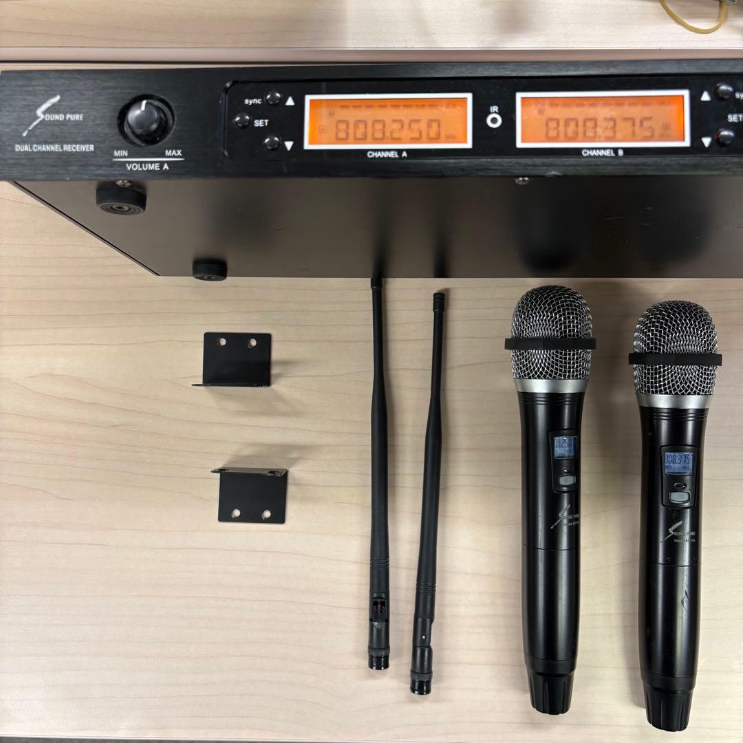 ワイヤレスマイクシステム Soundpure 8011 サウンドピュア B帯