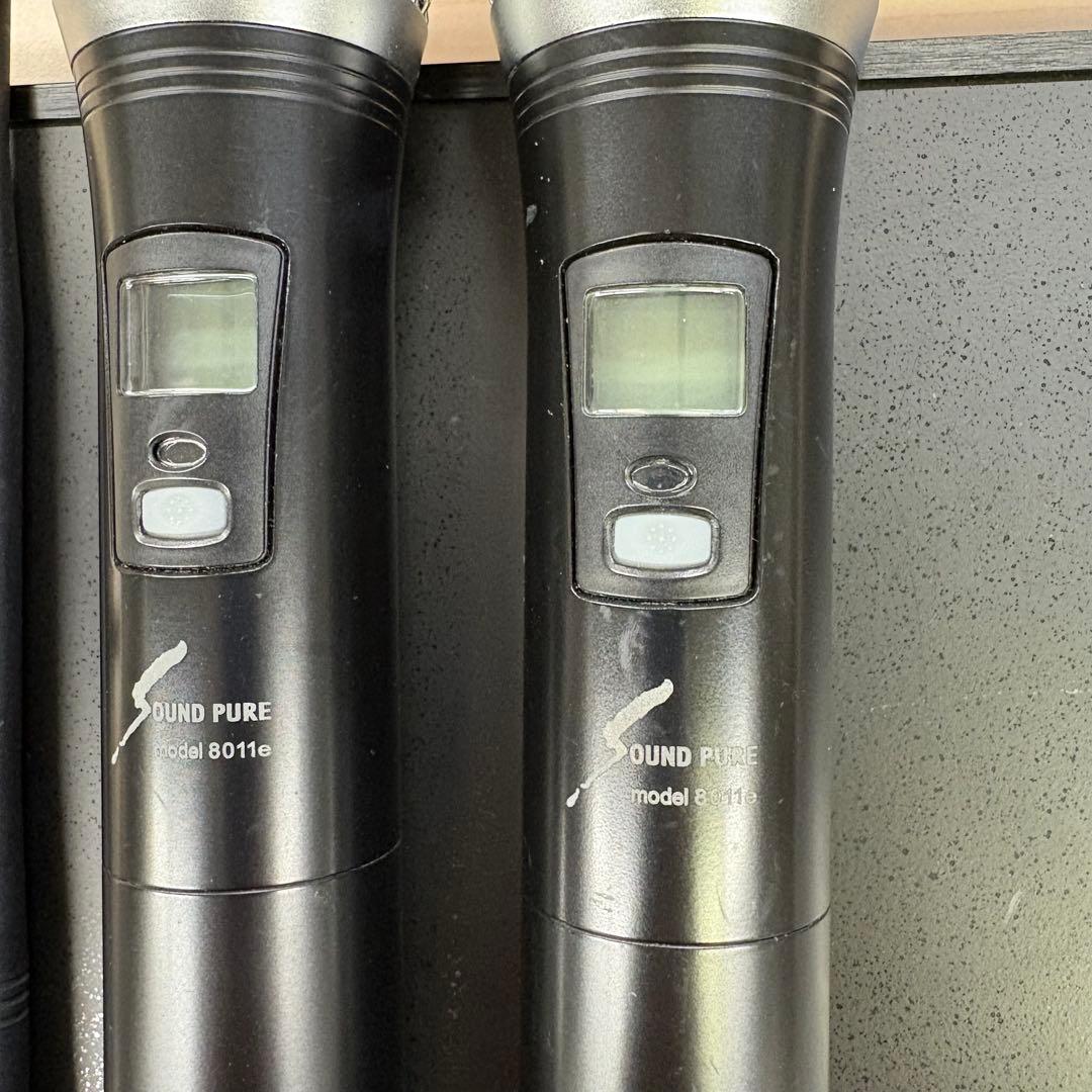 ワイヤレスマイクシステム Soundpure 8011 サウンドピュア B帯
