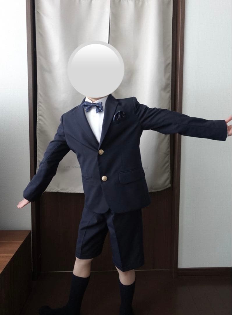 ユナイテッドアローズ　グリーンレーベル　キッズフォーマルスーツ130 上下セット