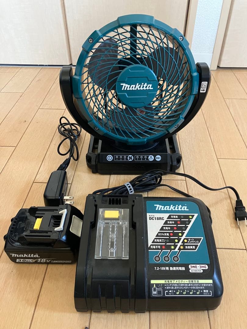 Makita CF102D 充電式ファン