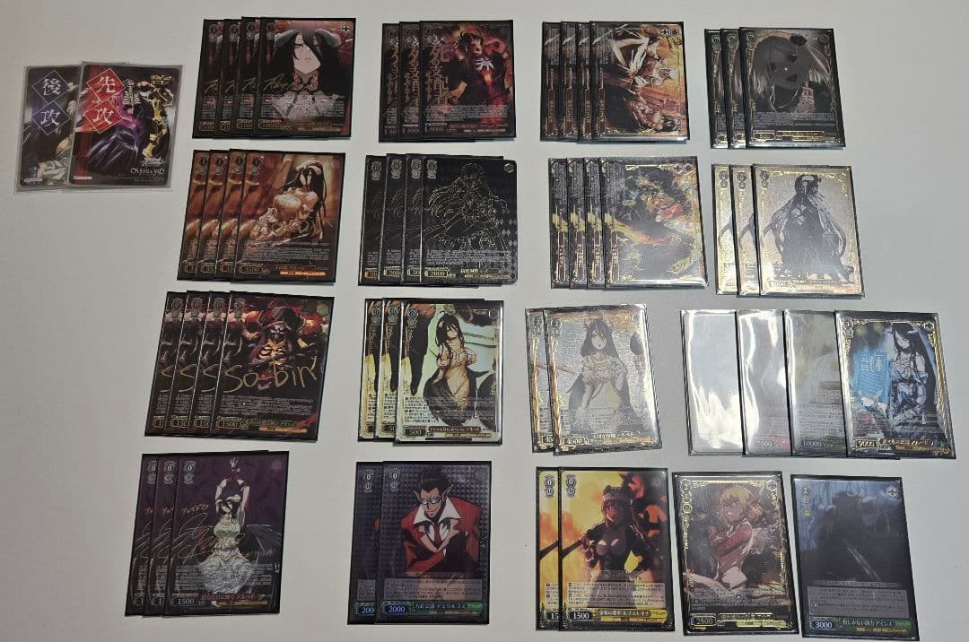 ヴァイスシュバルツ オーバーロード デッキ まとめ売り SP SEC 多数