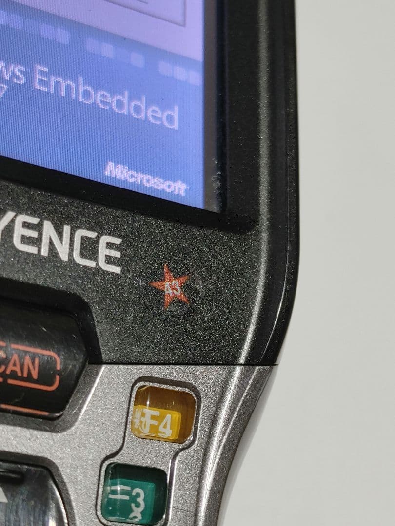 【美品・通電確認済】キーエンス BT-W85 ハンディターミナル 　43