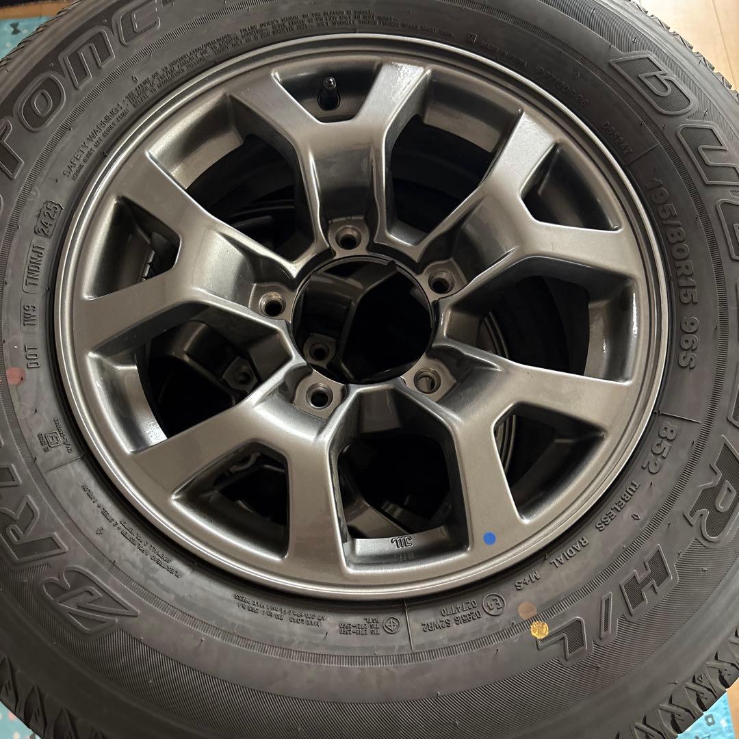 ジムニーノマド　ブリヂストン　15インチ　 タイヤホイール 4本セット