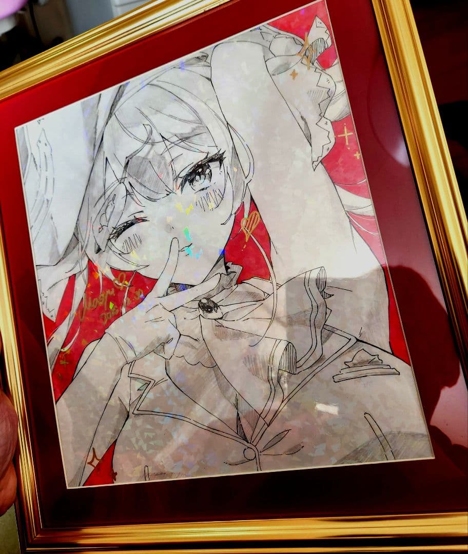 【てぃんくる】プロ絵師マシュ様描き下ろし宝鐘マリン大色紙