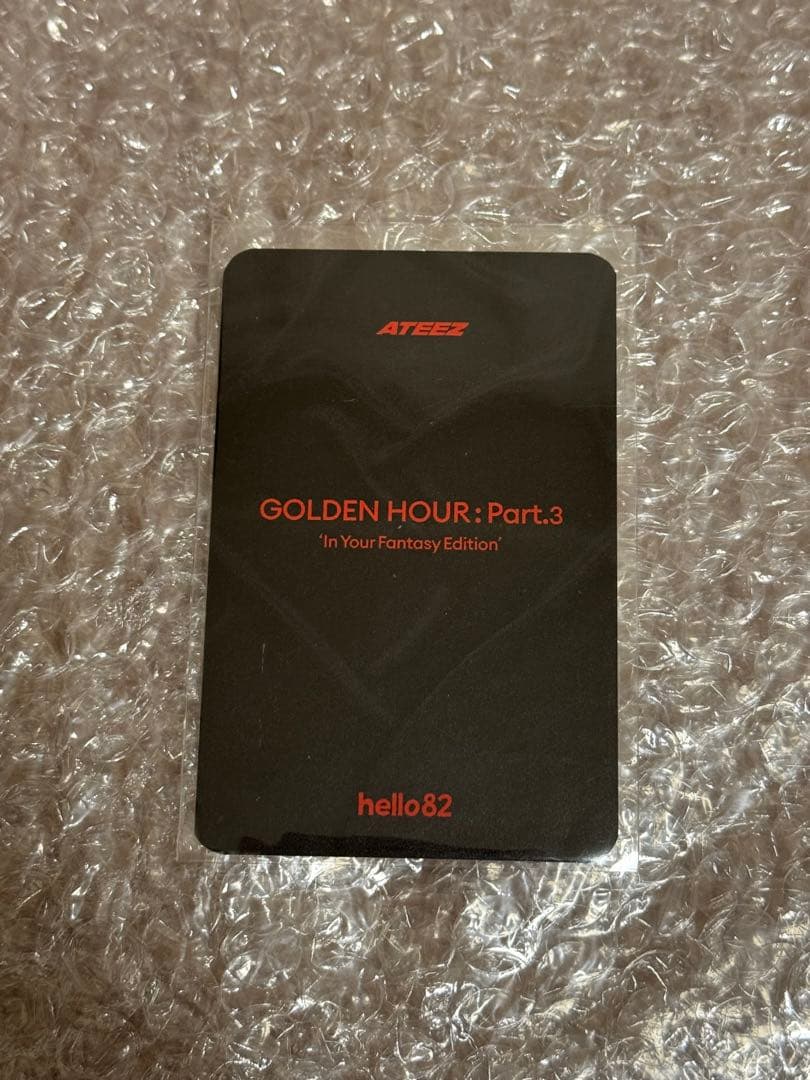 ATEEZ ミンギ InYourFantasy US限定 LAサイン会 トレカ