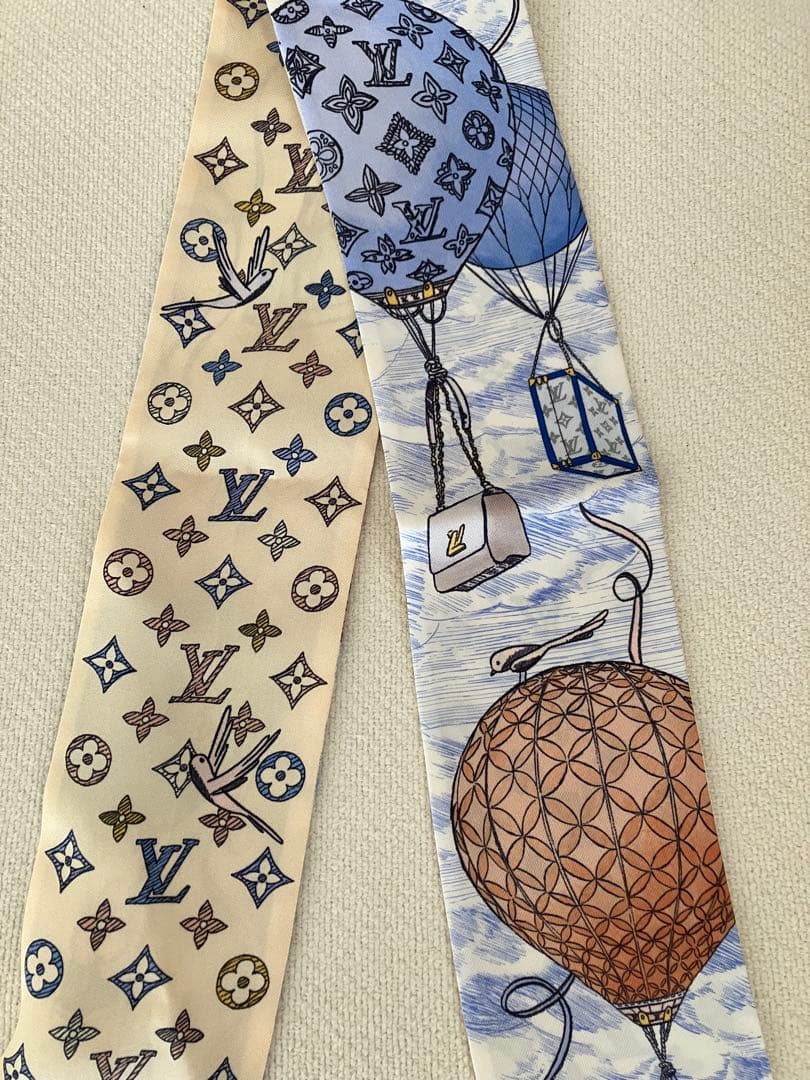 ルイ・ヴィトン シルクスカーフ 気球デザイン