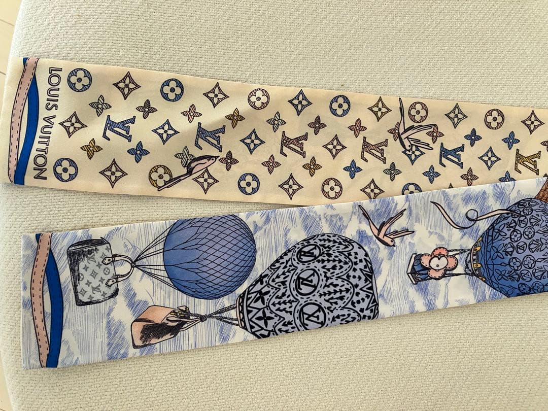 ルイ・ヴィトン シルクスカーフ 気球デザイン