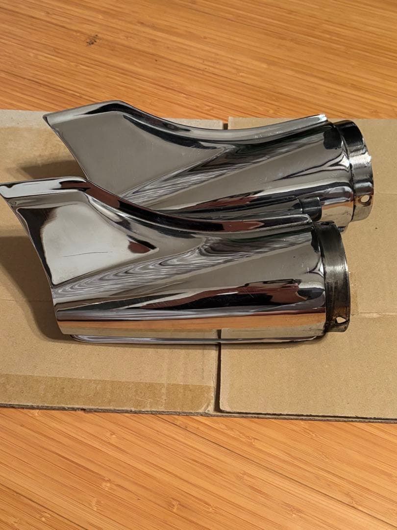 KERKERマフラー用フィッシュテールエンド　ハーレー　カーカー