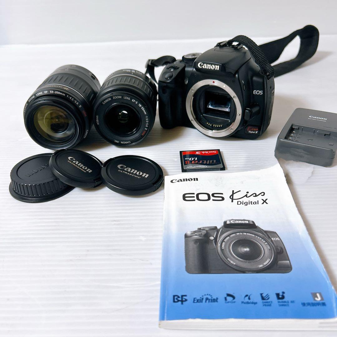 キヤノン EOS Kiss Digital X　ダブルズーム