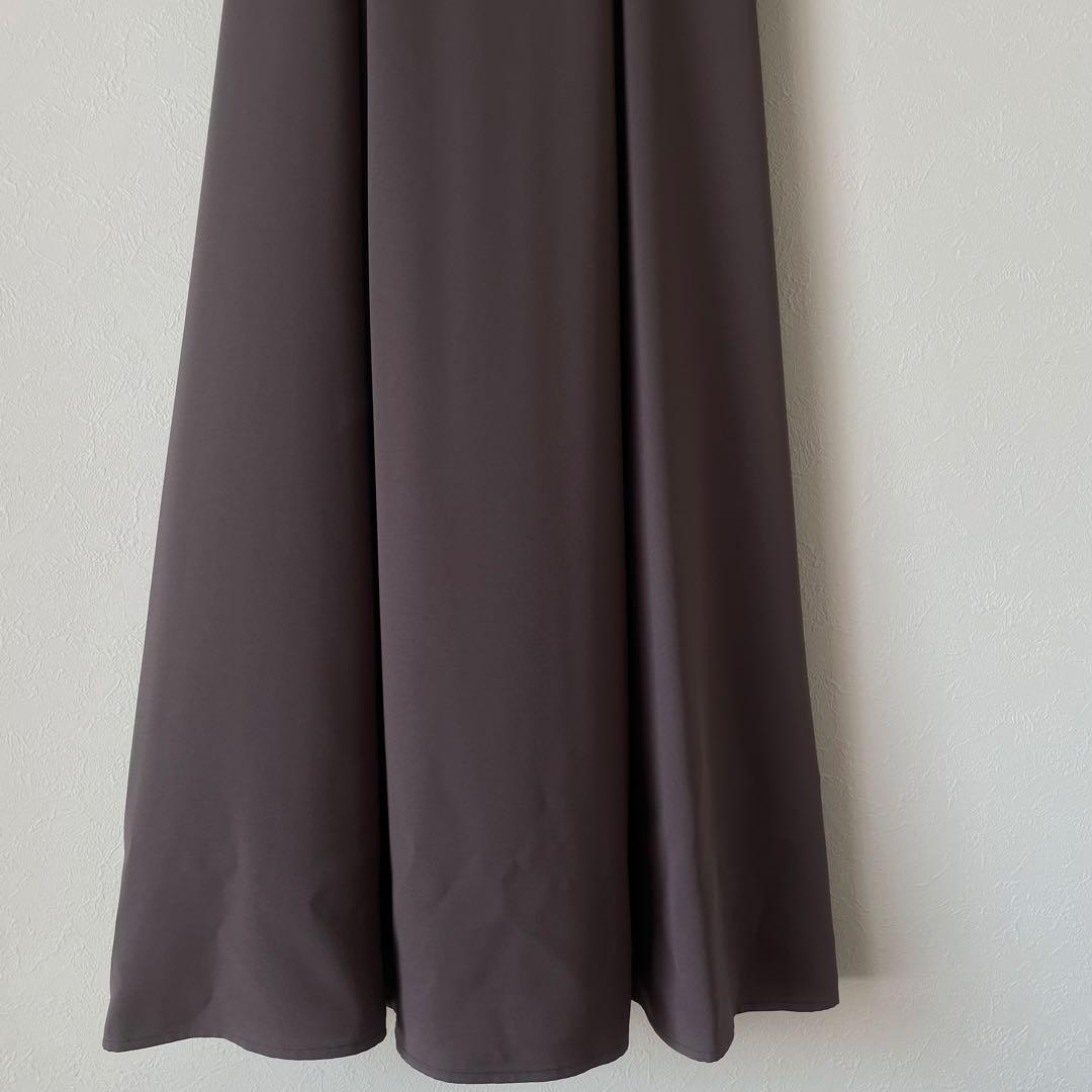 オケージョンドレス ブラウン