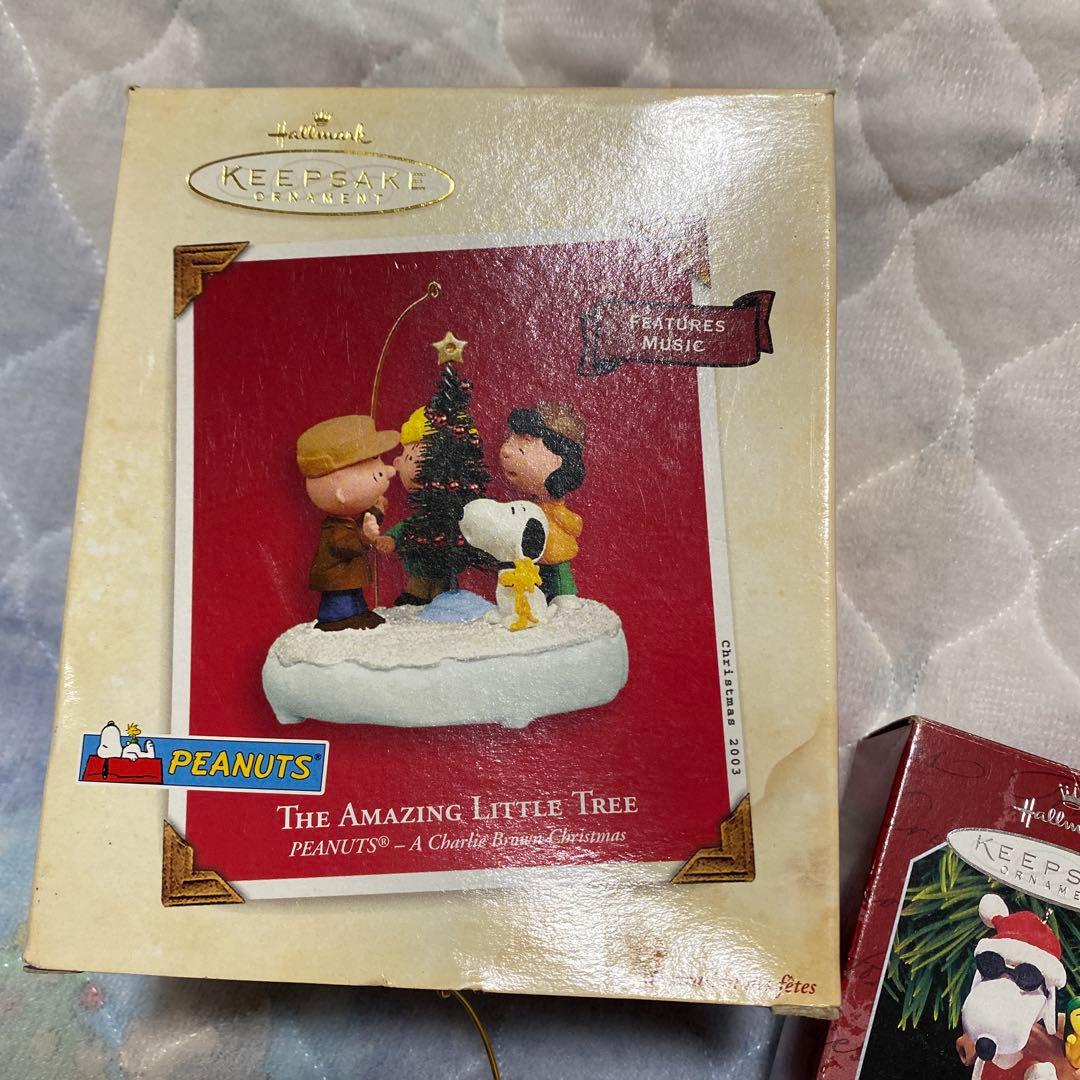 スヌーピー ピーナッツ　オーナメント　hallmark 50周年記念