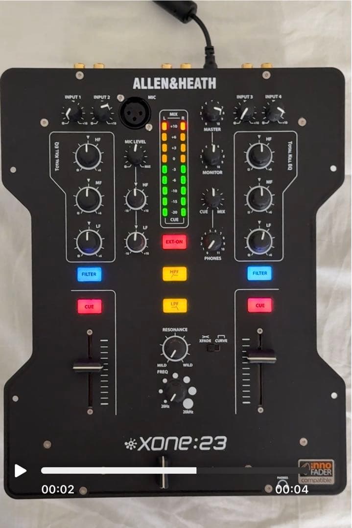 ちろる　ALLEN&HEATH XONE:23 ミキサー　入手難