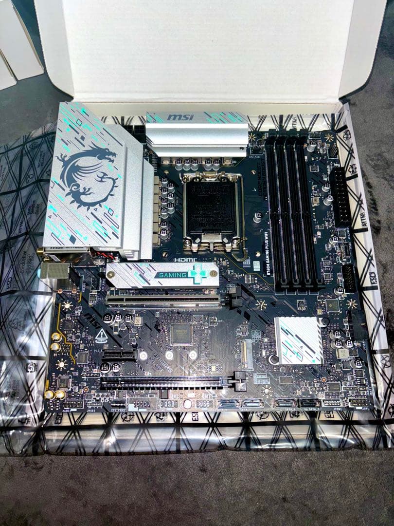 【新品未使用】MSI マザーボード B760M GAMING PLUS WIFI