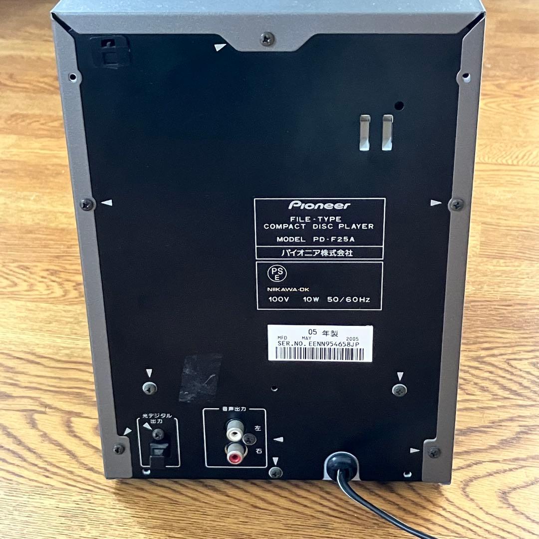 [リモコン付] パイオニア 25枚CD チェンジャー PD-F25A