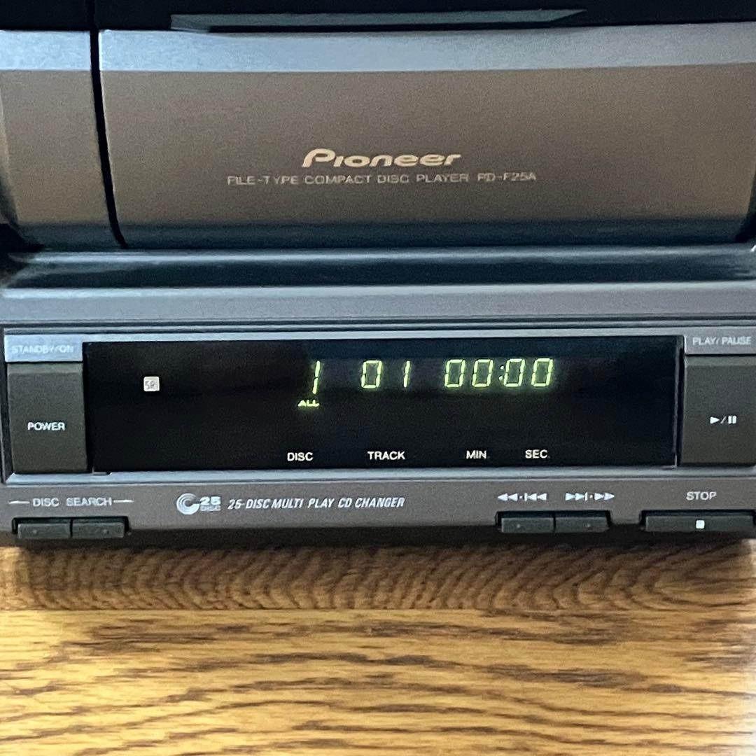 [リモコン付] パイオニア 25枚CD チェンジャー PD-F25A
