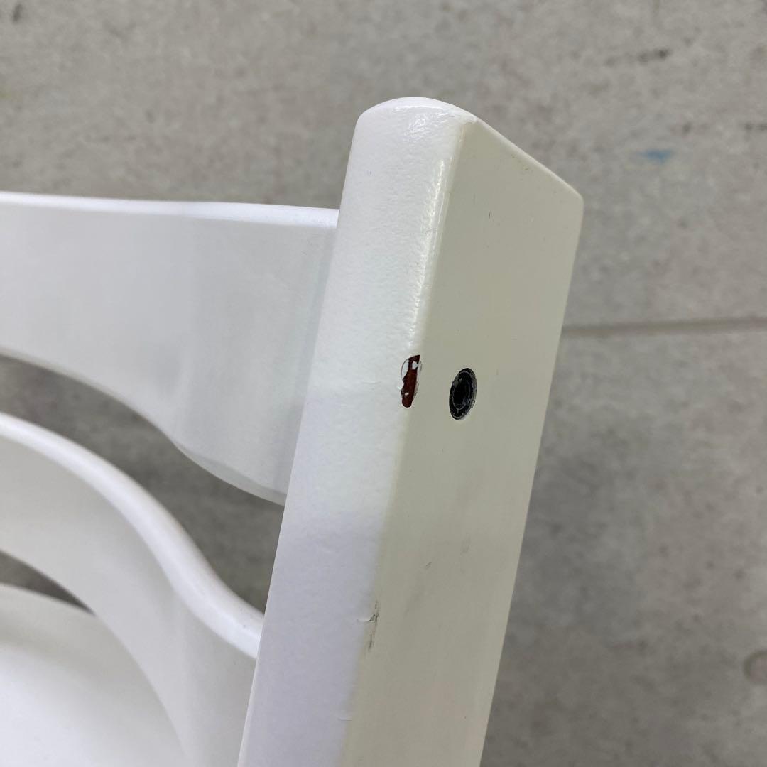 STOKKE トリップトラップ ハイチェア ホワイト ベビーチェア