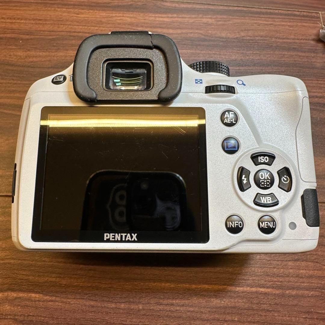 PENTAX K-50 レンズキット ホワイトレッド 2768