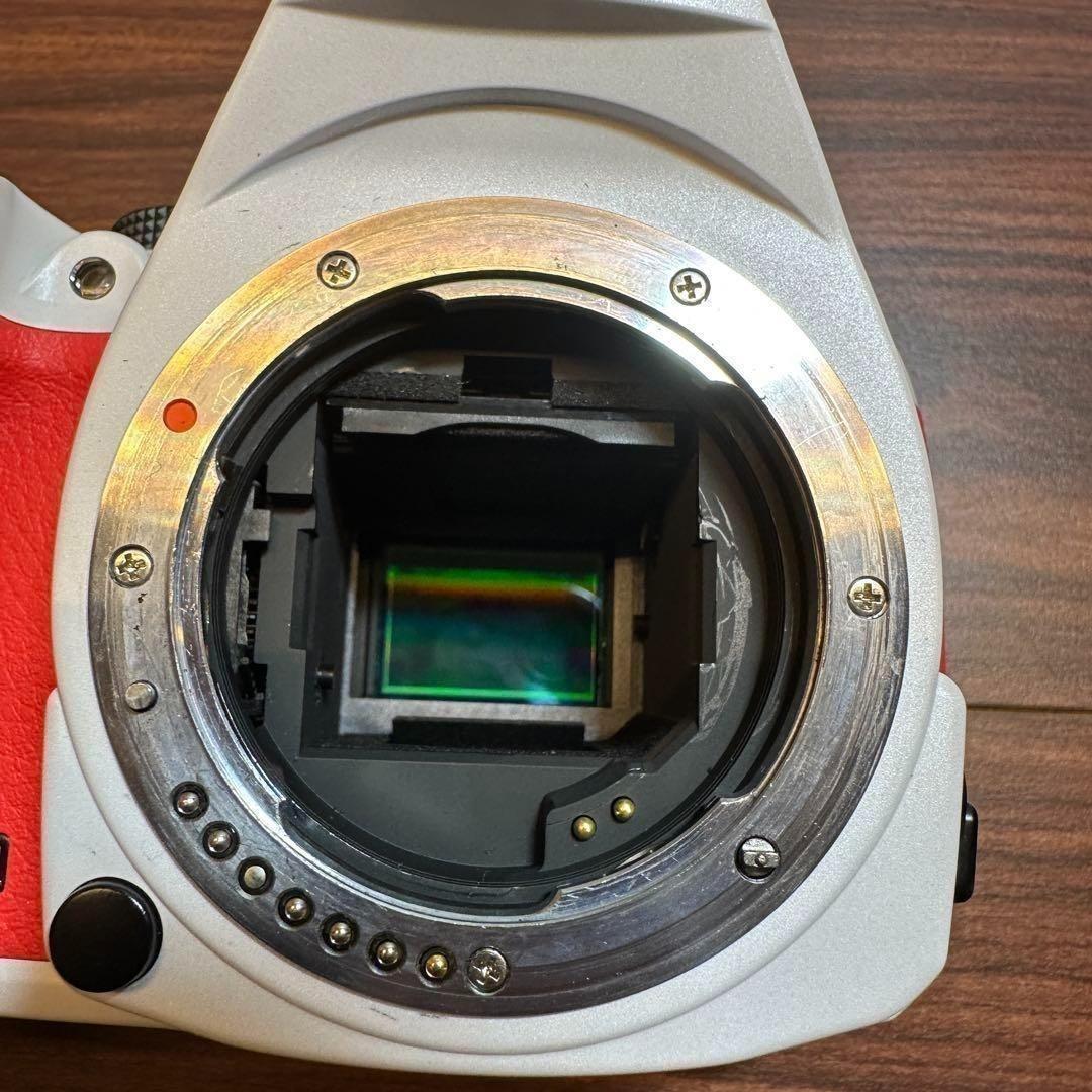 PENTAX K-50 レンズキット ホワイトレッド 2768