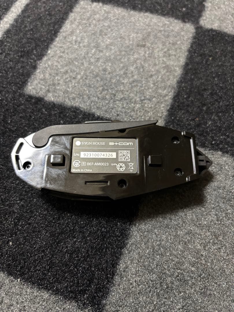 サインハウス B+COM SB6XR シングルユニット（使用2〜3回のみ）