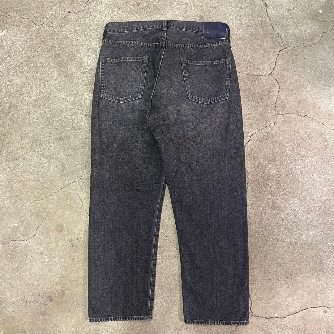 パンツ Outil PANTALON BOUDES FADED BLACK 3