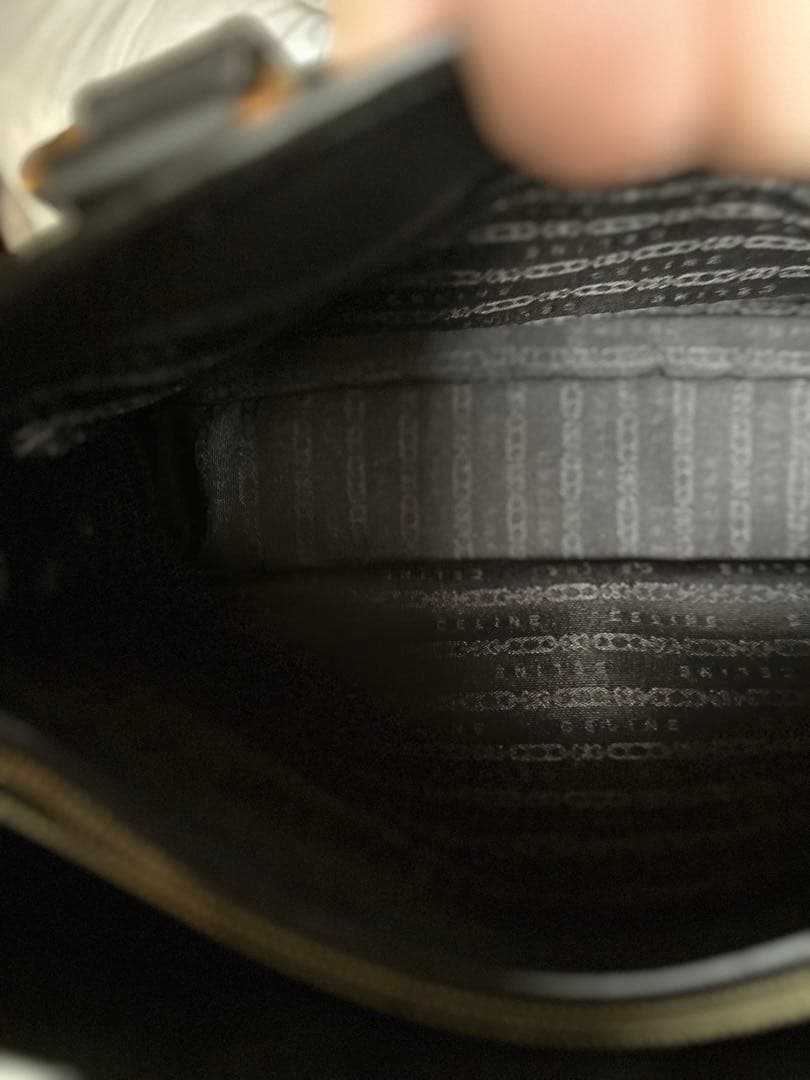 セリーヌCELINE レア希少　ハラコ✖️レザー　トートバッグ ブギー