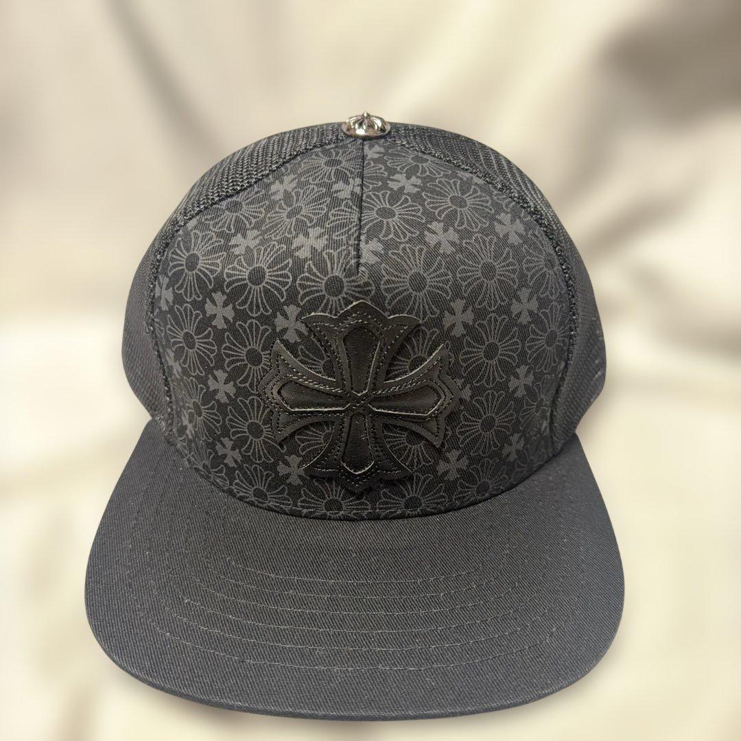 Chrome Hearts 花柄ベースボールキャップ