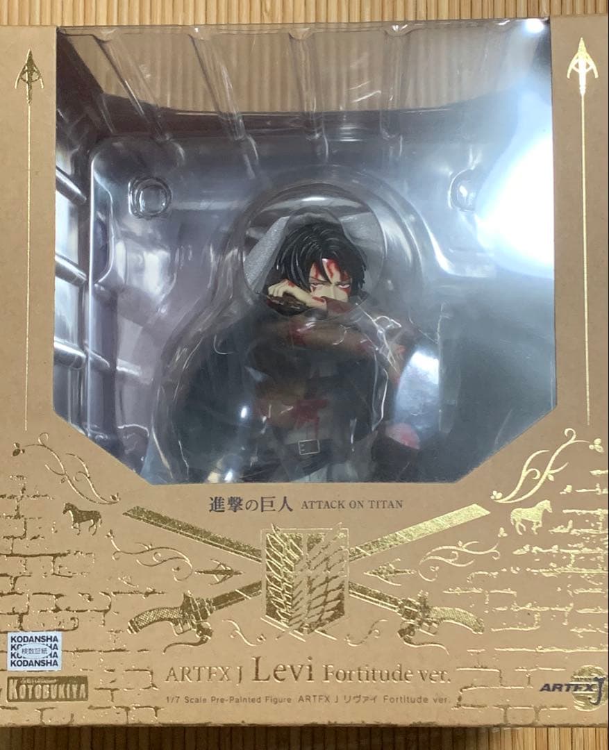 進撃の巨人 ARTFX J リヴァイ Fortitude ver. 1/7