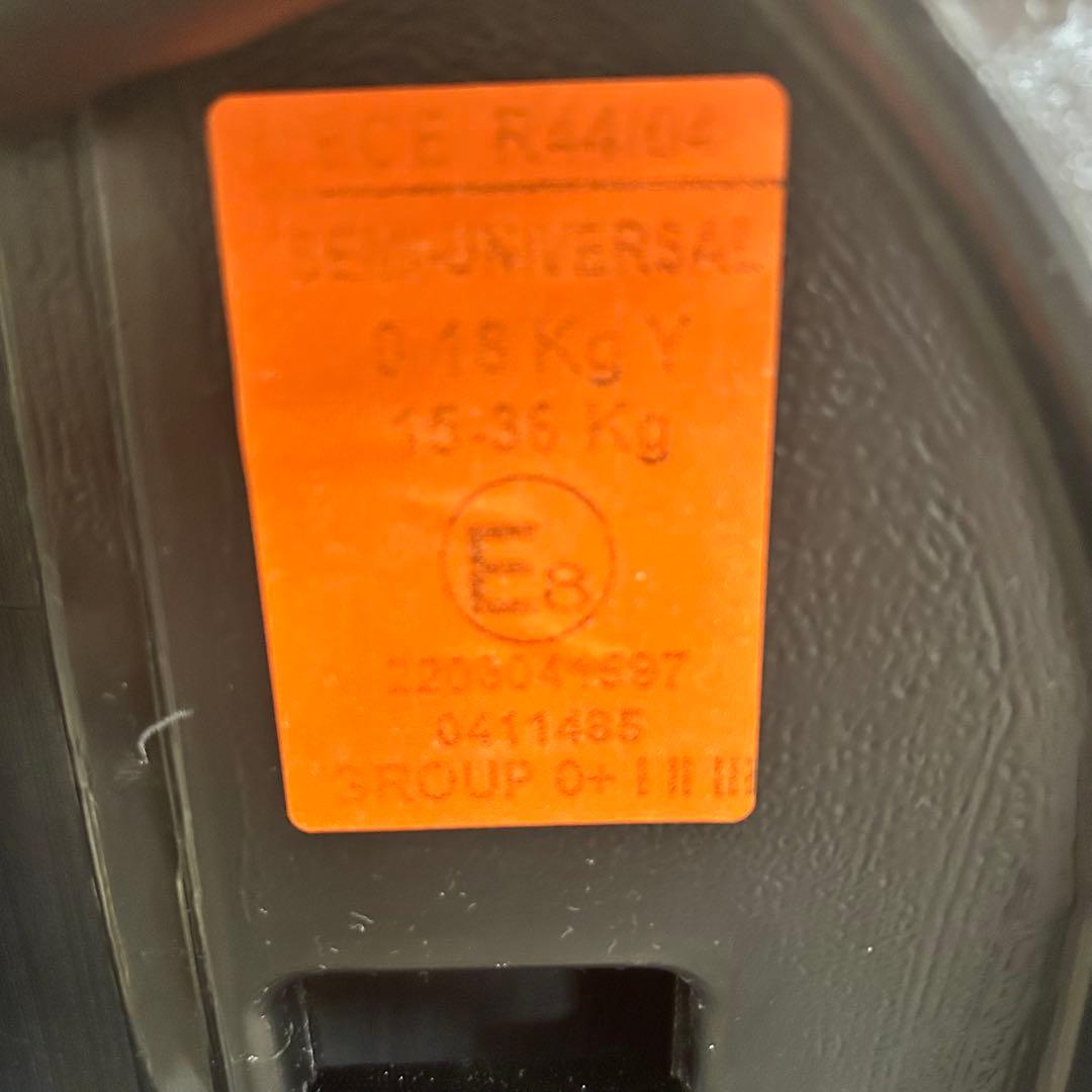 【良好】アイリスプラザ チャイルドシート PZ ISOFIX 回転式 説明書付