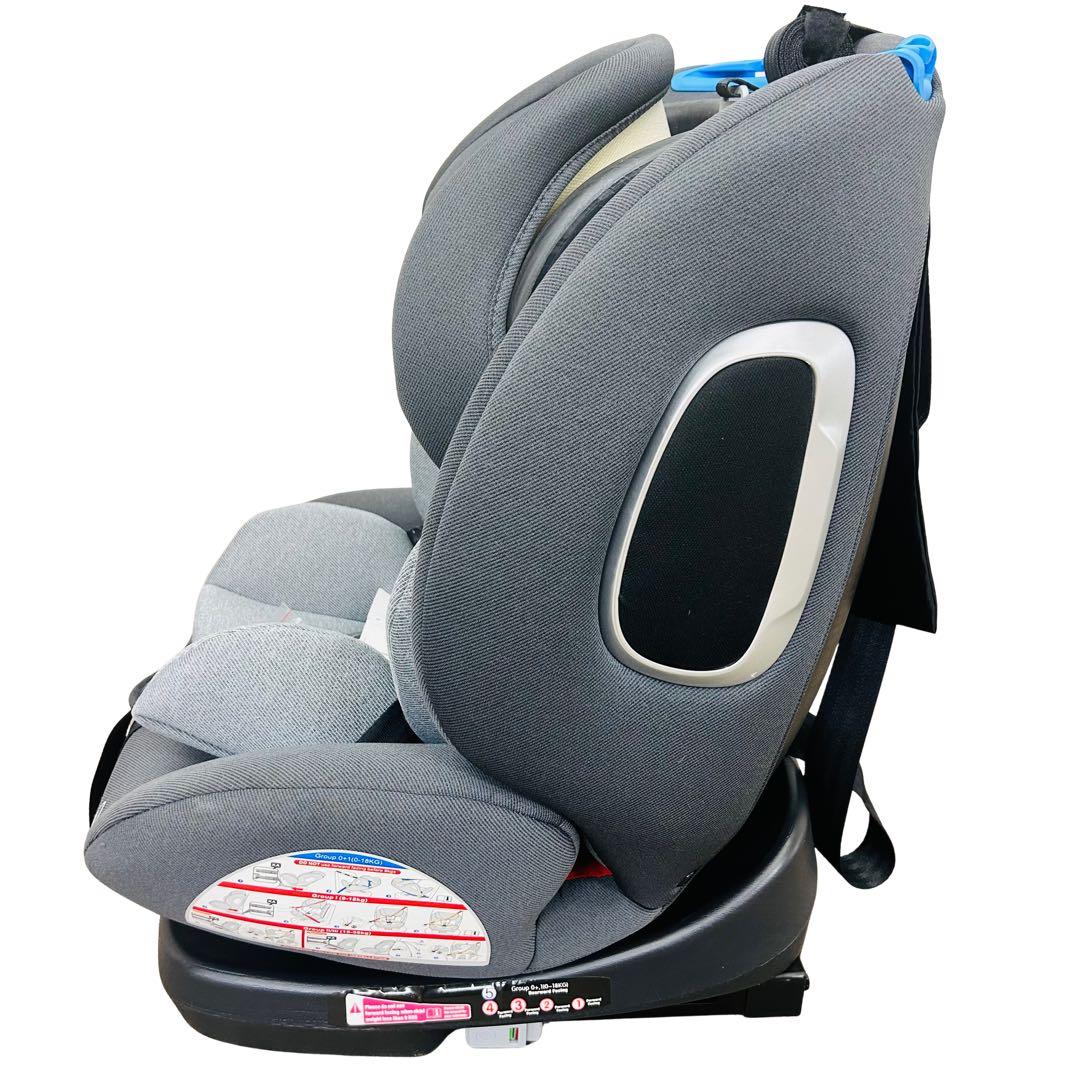 【良好】アイリスプラザ チャイルドシート PZ ISOFIX 回転式 説明書付