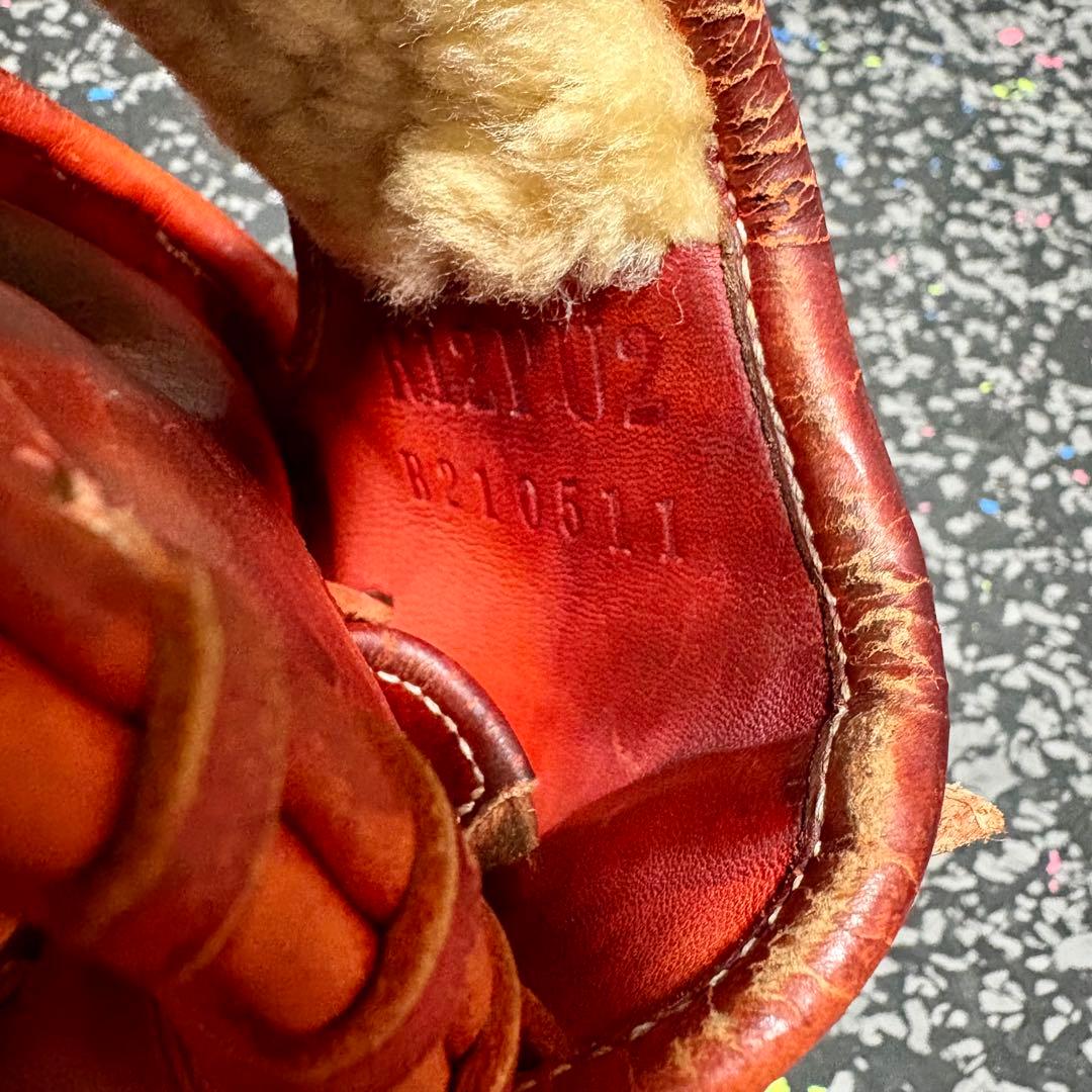 ローリングス プロプリモ 和牛レザー 硬式用 外野手用 グローブ レッドオレンジ