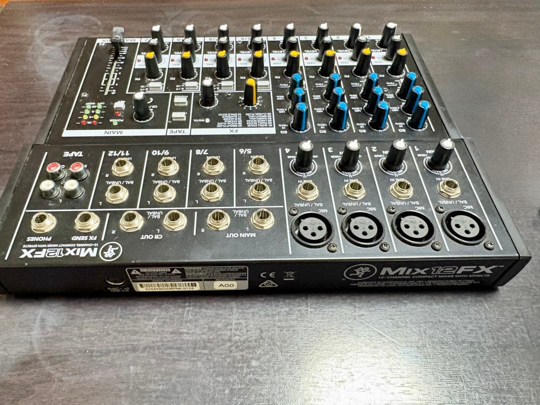 MACKIE マッキーMix12FX アナログミキサー 12ch