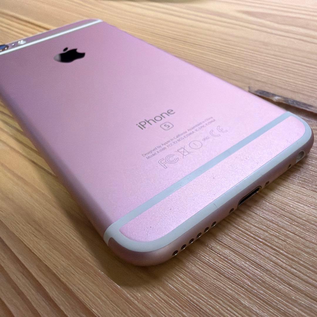 iPhone6s 128GB ローズゴールド　NKQW2J/A バッテリー86%