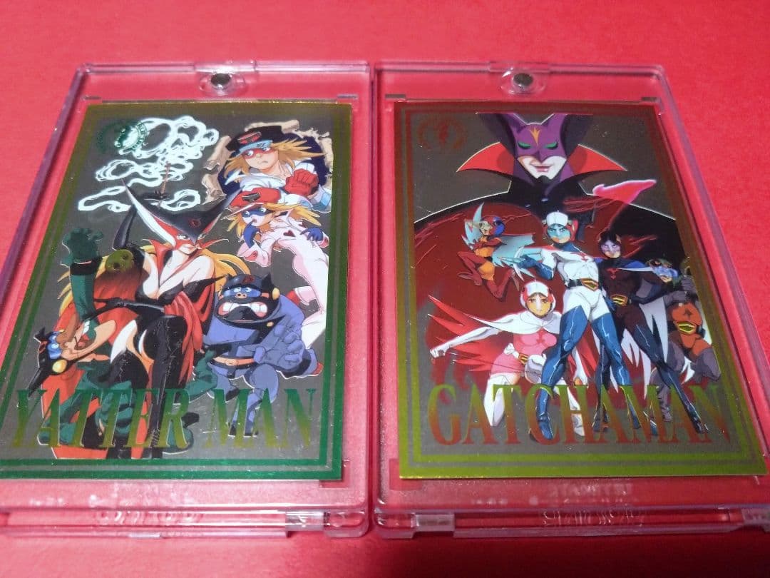 伝説のタツノコプロ書下ろしカードセット　ガッチャマン　ヤッターマン　ドロンジョ