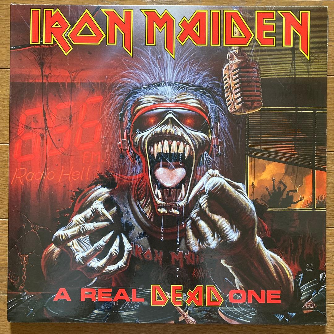 超レア 美品 アイアンメイデン A REAL DEAD ONE UKオリジナル盤