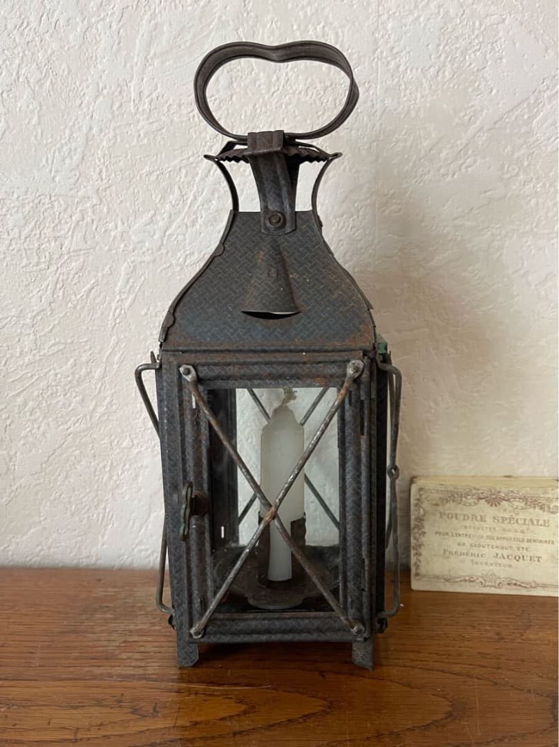フランス アンティーク キャンドル ランタン 照明