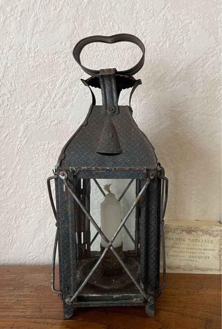 フランス アンティーク キャンドル ランタン 照明