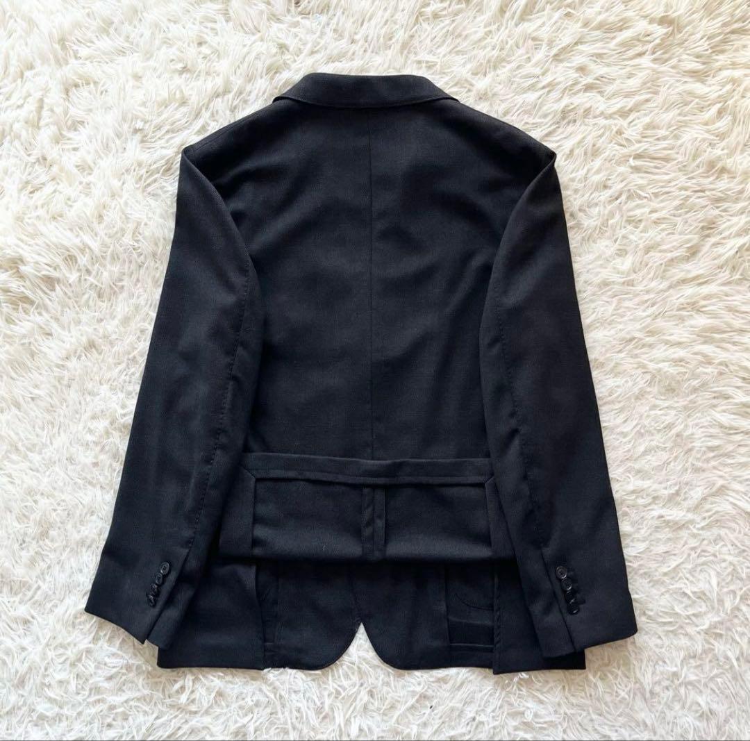 Y*h様 <美品> LARDINI easy wear バーズアイ グレー ジャ