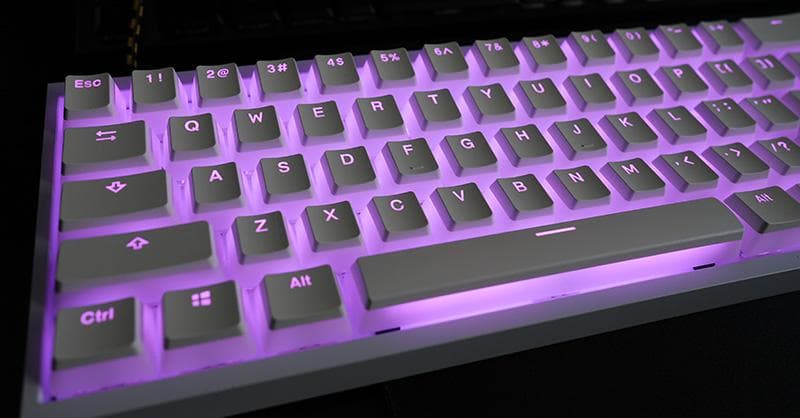 Wooting 60HE　ホワイトカスタム