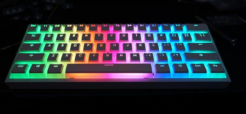 Wooting 60HE　ホワイトカスタム