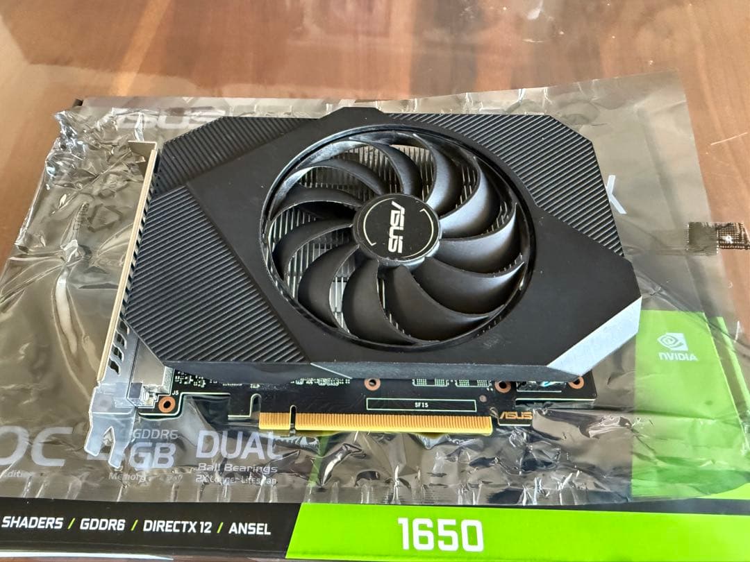 グラフィックボード・グラボ・ビデオカード ASUS GeForce GTX 1650 OC GDDR6 4GB