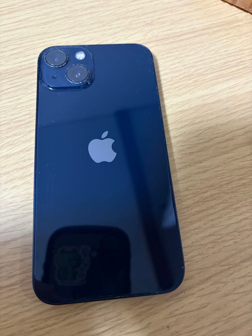 iPhone 13 ミッドナイトカラー　ケース付き